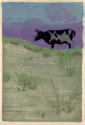 Color woodcut