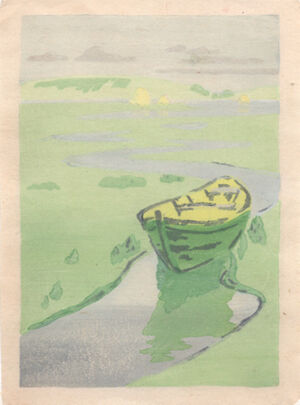 Color woodcut