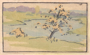 Color woodcut