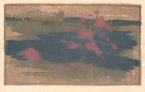 Color woodcut