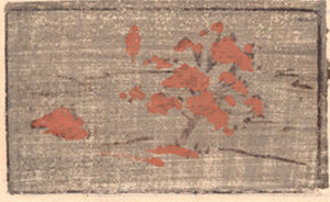 Color woodcut