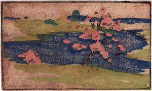 Color woodcut
