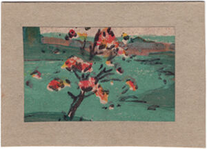 Color woodcut