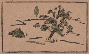 Color woodcut
