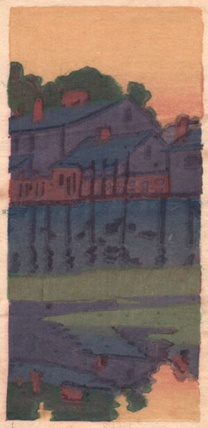 Color woodcut