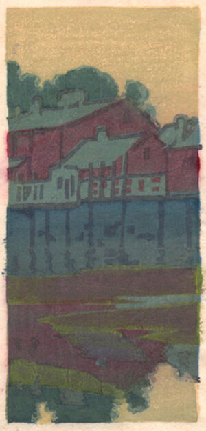 Color woodcut