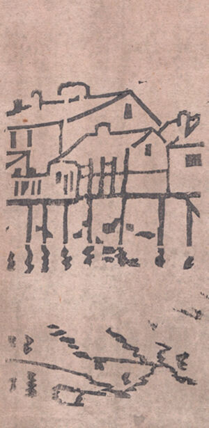 Color woodcut