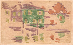 Color woodcut