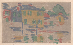 Color woodcut