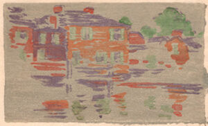 Color woodcut