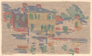 Color woodcut