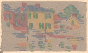 Color woodcut