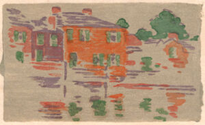 Color woodcut