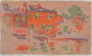 Color woodcut