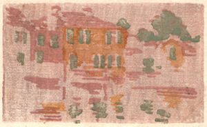 Color woodcut