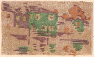 Color woodcut