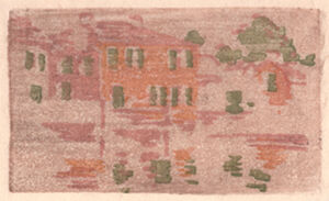 Color woodcut