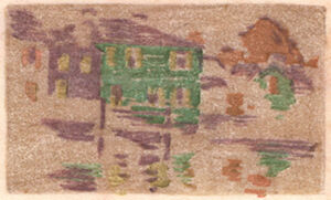 Color woodcut