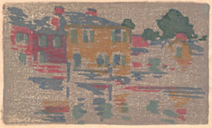 Color woodcut