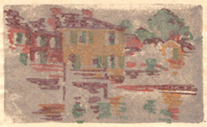 Color woodcut