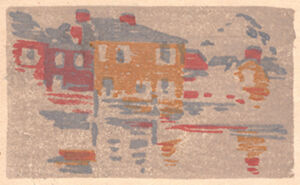 Color woodcut