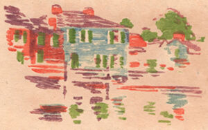 Color woodcut