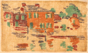 Color woodcut