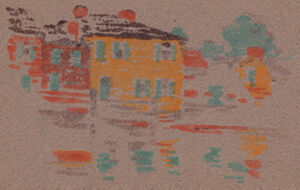 Color woodcut