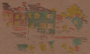 Color woodcut