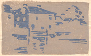 Color woodcut