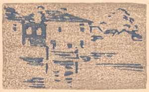 Color woodcut