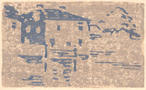 Color woodcut