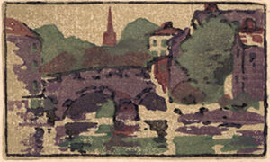 Color woodcut