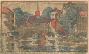 Color woodcut