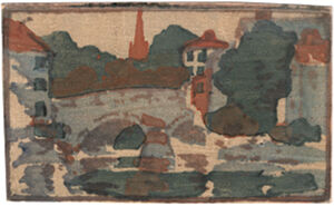 Color woodcut
