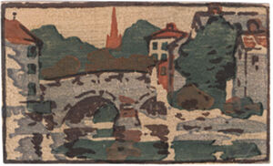Color woodcut
