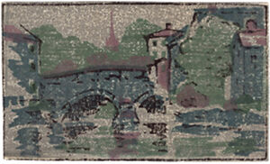 Color woodcut