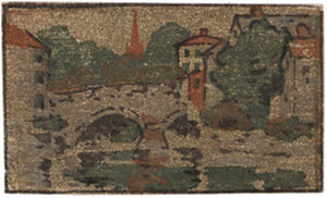 Color woodcut