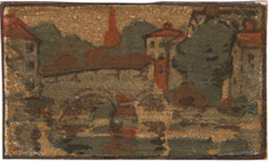 Color woodcut