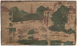 Color woodcut