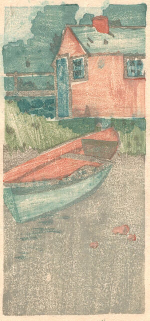 Color woodcut