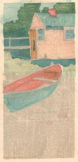 Color woodcut