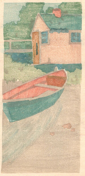 Color woodcut