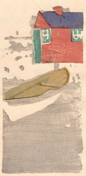 Color woodcut