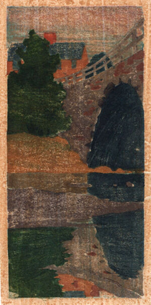 Color woodcut