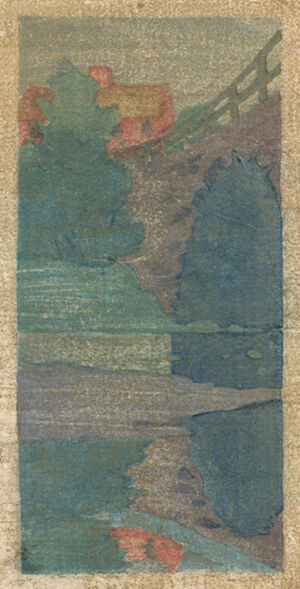 Color woodcut