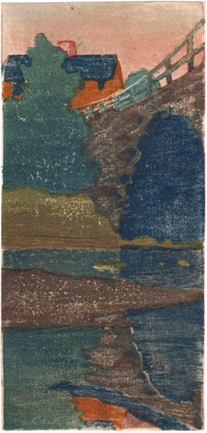 Color woodcut