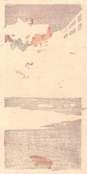 Color woodcut