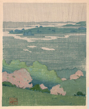 Color woodcut