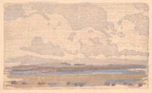 Color woodcut